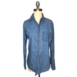Vintage Bongo Denim Button Up sz S